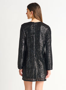 SEQUIN MINI DRESS by Dex (available in plus sizes)