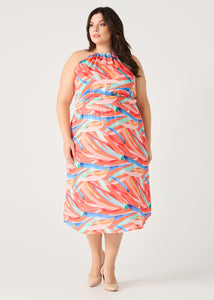 HALTER MIDI DRESS by Dex (available in plus sizes)