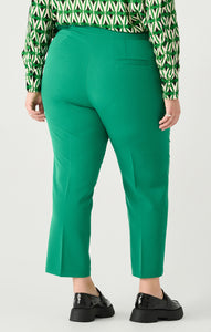 HIGH WAIST PINTUCK EMERALD PANT by Dex (available in plus sizes)
