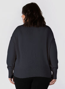 BOUCLE BUTTON FRONT CARDIGAN by Dex (available in plus sizes)