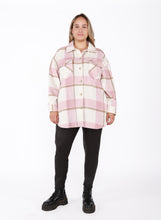 Load image into Gallery viewer, Button Front Plaid Shacket by Dex (available in plus sizes)

