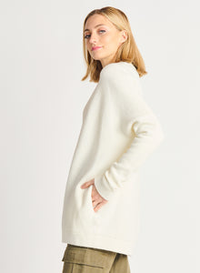 OTTOMAN RIBBED CARDIGAN by Dex (available in plus sizes)
