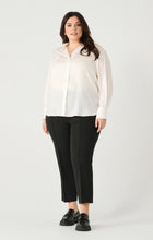 Load image into Gallery viewer, TEXTURED WHITE BLOUSE by Dex (available in plus sizes)

