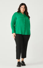 Load image into Gallery viewer, TEXTURED EMERALD BLOUSE by Dex (available in plus sizes)
