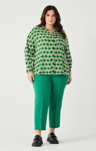 PRINTED BLOUSE by Dex (available in plus sizes)