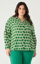 Load image into Gallery viewer, PRINTED BLOUSE by Dex (available in plus sizes)
