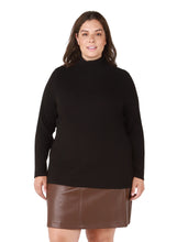 Load image into Gallery viewer, Basic Ribbed Mockneck by Dex (available in plus sizes)
