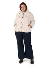Load image into Gallery viewer, SHERPA JACKET by Dex (available in plus sizes)
