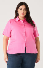 Load image into Gallery viewer, SATIN EFFECT BLOUSE by Dex (available in plus sizes)
