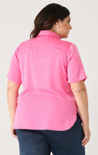 Load image into Gallery viewer, SATIN EFFECT BLOUSE by Dex (available in plus sizes)
