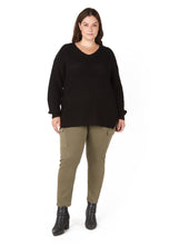 Load image into Gallery viewer, HIGH WAIST STRAIGHT CARGO PANT by Dex (available in plus sizes)
