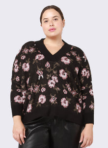 Long Sleeve Sweater Cardigan by Dex (available in plus sizes)