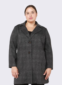 Oversized Tweed Blazer by Dex (available in plus sizes)