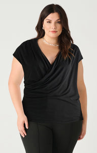 DRAPEY WRAP TANK by Dex (available in plus sizes)