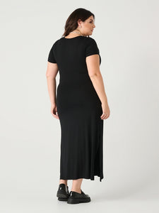 KNOT DETAIL MIDI DRESS by Dex (available in plus sizes)