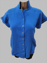 Load image into Gallery viewer, Reilly Button Up Top by Ezzewear (available in plus sizes)
