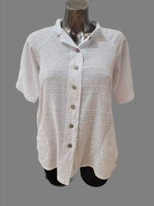 Button Up Eden Shirt by Ezzewear (available in plus sizes)