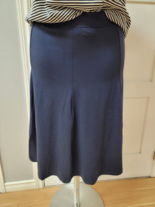 Flouncy Navy Skirt by Sunday (available in plus sizes)