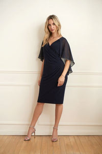 Gorgeous Navy Dress by Joseph Ribkoff (available in plus sizes)
