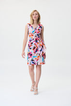 Load image into Gallery viewer, Floral Crossover Designer Dress (available in plus sizes)
