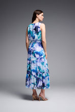 Load image into Gallery viewer, Floral Flowy Designer Dress by Joseph Ribkoff (available in plus sizes)
