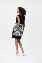 Load image into Gallery viewer, Sleeveless Printed Skirted Dress by Joseph Ribkoff (available in plus sizes)
