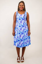 Load image into Gallery viewer, Sweet Sara Dress, Dotty, Linen Bamboo by Blue Sky Clothing Co
