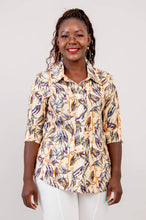 Load image into Gallery viewer, Blue Sky Clothing Co - Lorine Top, Alma, Linen Bamboo
