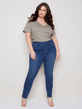 Load image into Gallery viewer, Denim Pant by Charlie B (available in Plus sizes)

